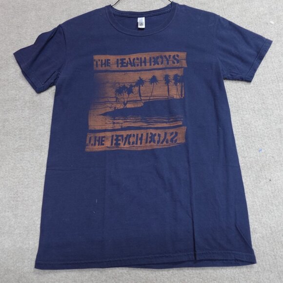 Unbranded Other - The Beach Boys Schirt Small Blue Concert Tour Double Sided